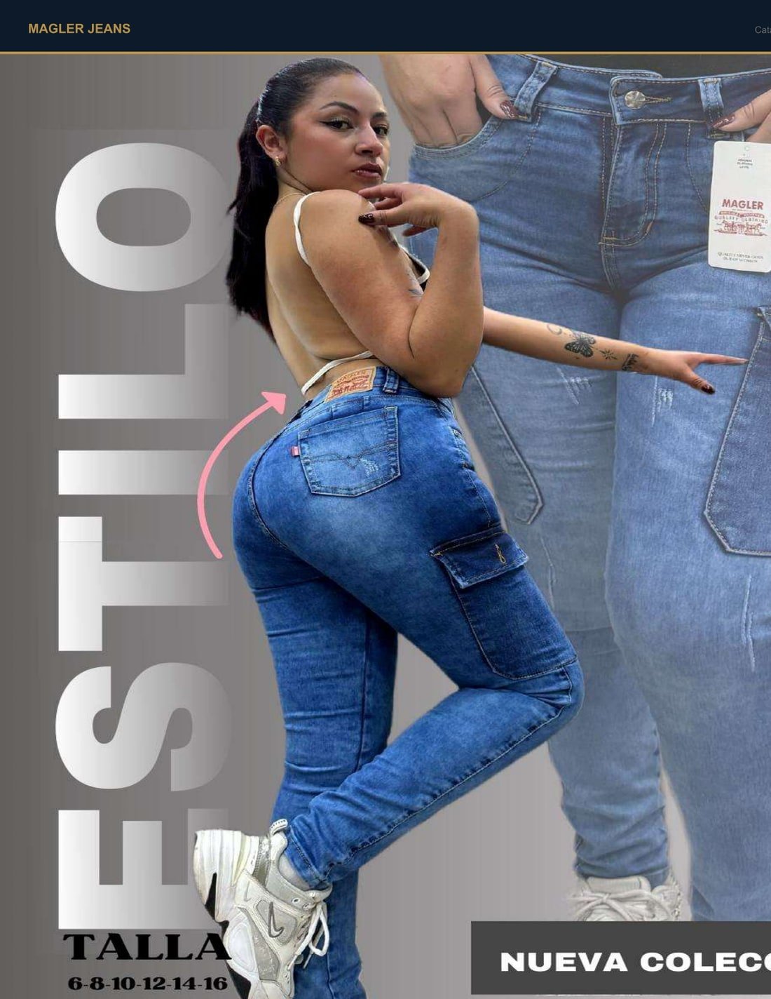 Dama referencia 1 Magler Jeans