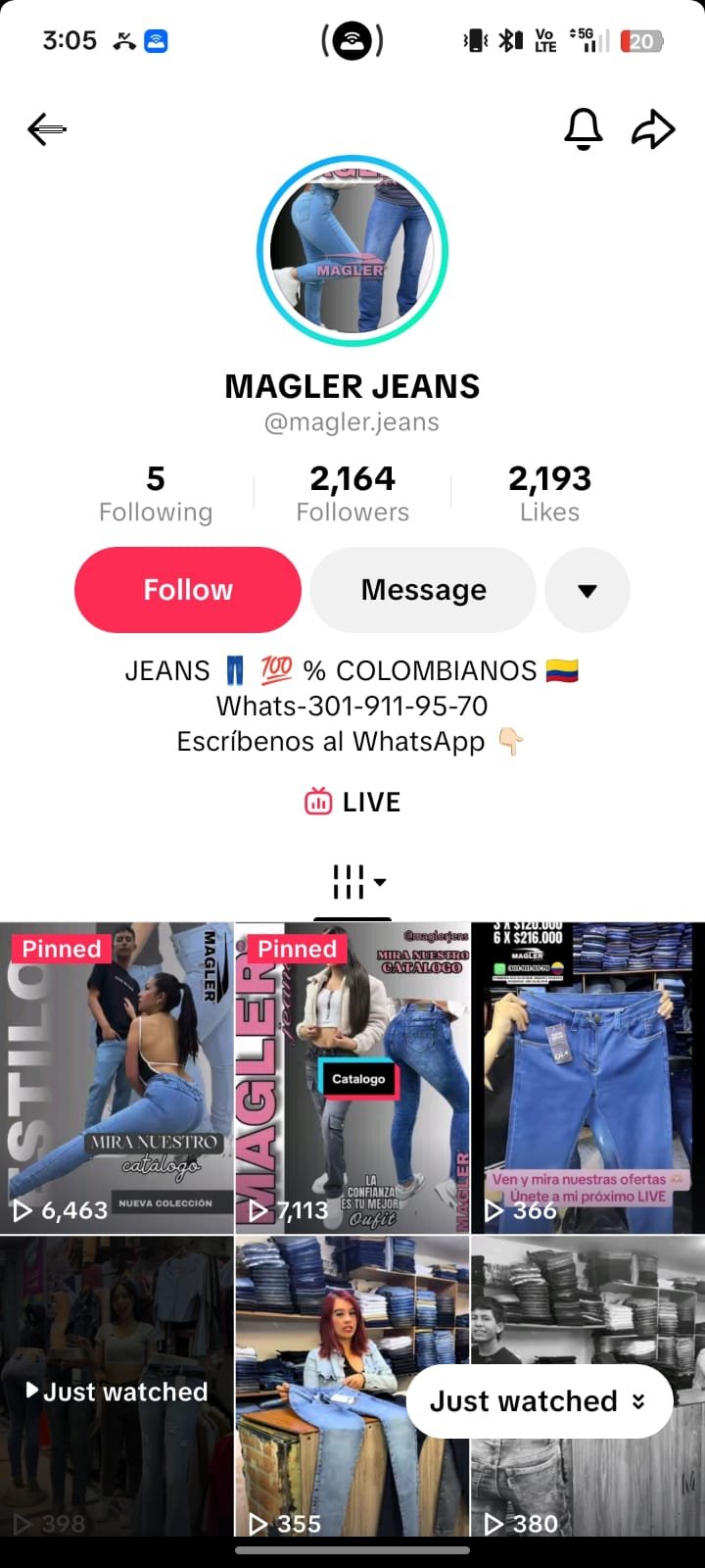 TikTok MAGLER JEANS